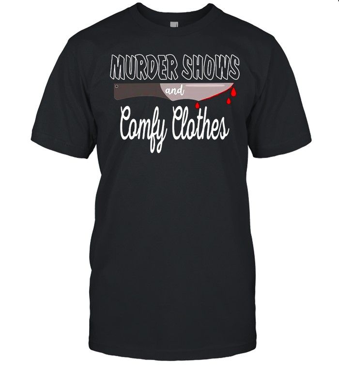 Murder Shows And Comfy Clothes T-shirt Classic Men's T-shirt