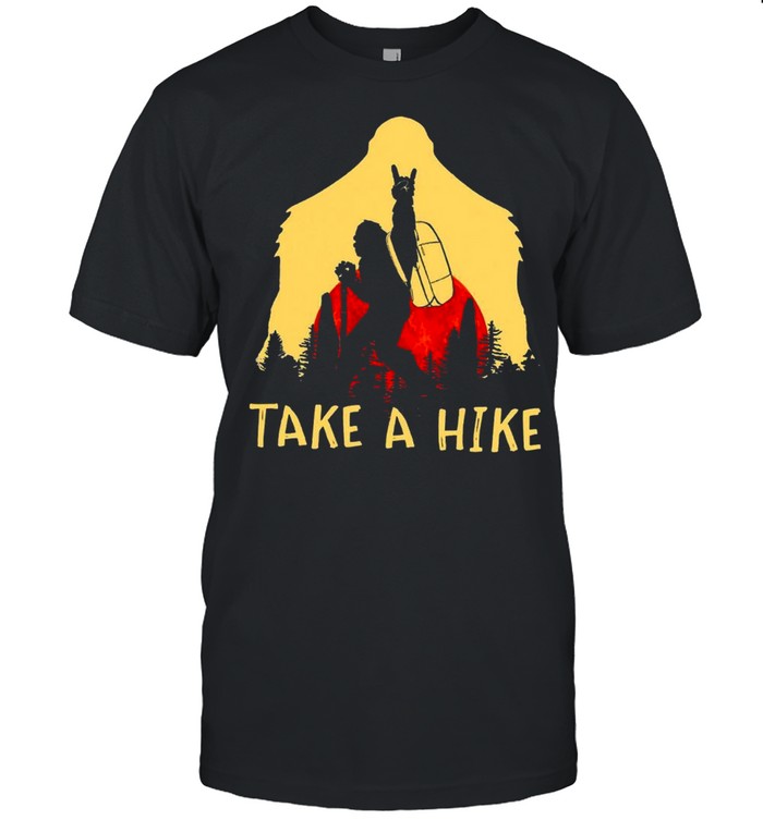 Bigfoot Take A Hike shirt Classic Men's T-shirt