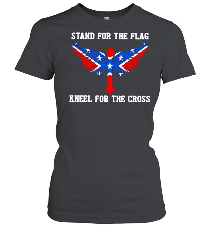 Stand For The Flag Kneel For The Cross  Classic Women's T-shirt
