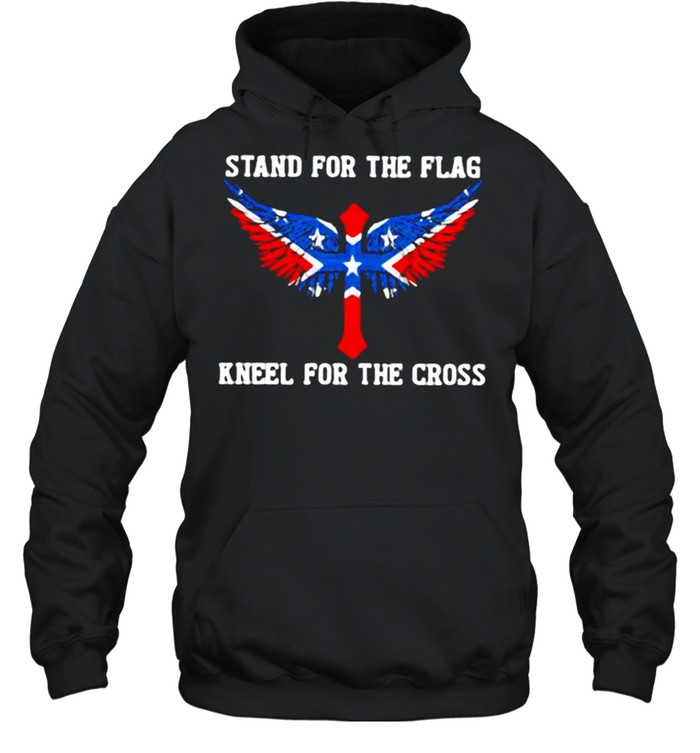 Stand For The Flag Kneel For The Cross  Unisex Hoodie