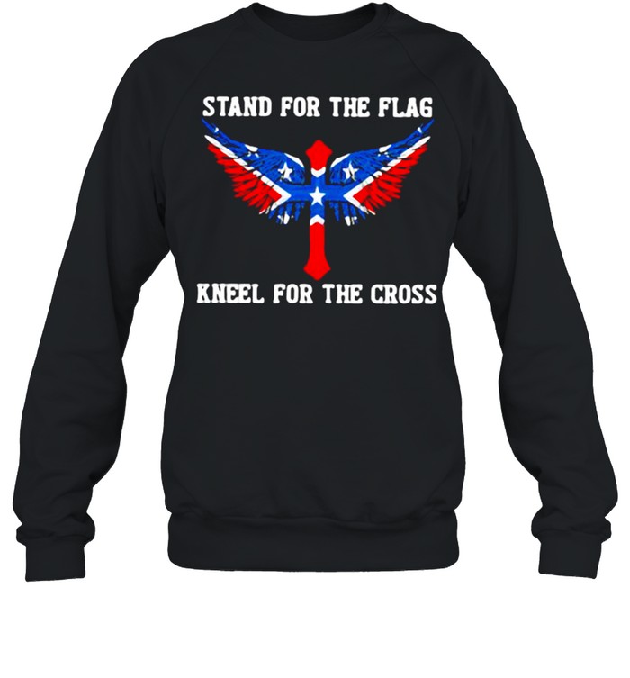 Stand For The Flag Kneel For The Cross  Unisex Sweatshirt