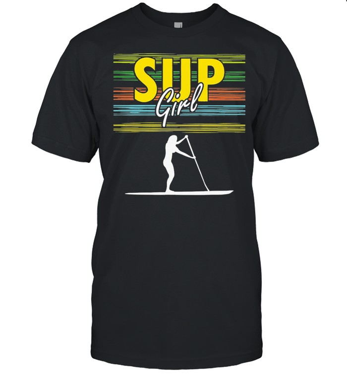 Sup Girl Paddleboard shirt Classic Men's T-shirt