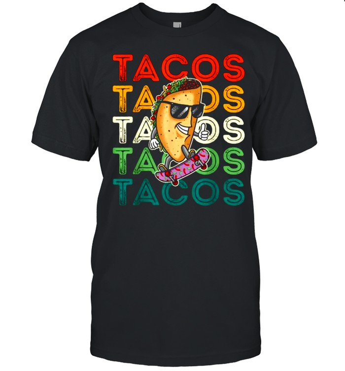 Tacos Mexican Food Party T-Shirt