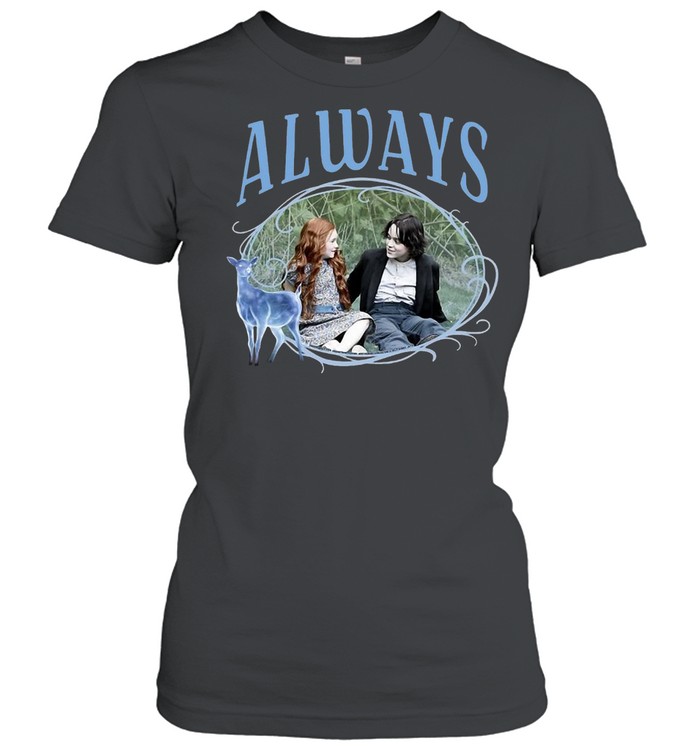 Kids Harry Potter Snape And Lily Patronus Frame Always Portrait T-shirt Classic Women's T-shirt