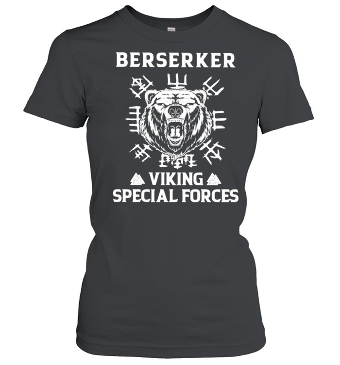 Berserker Viking Specical Forces Bear Viking  Classic Women's T-shirt