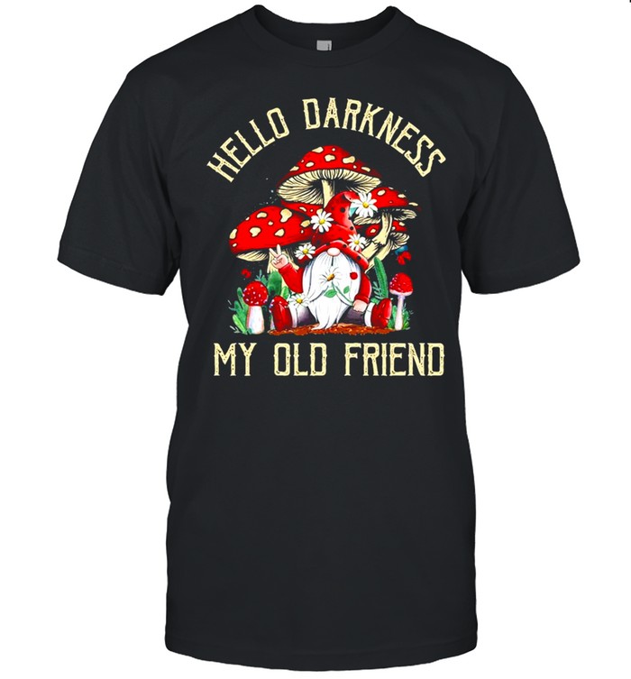 Gnome hello darkness my old friend shirt
