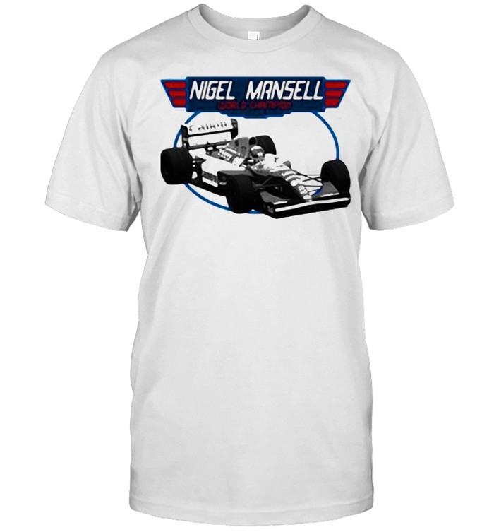 Nigel Mansell World Champion  Classic Men's T-shirt