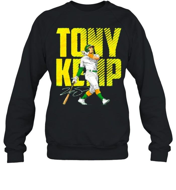 Oakland Athletics Tony Kemp signature shirt Unisex Sweatshirt
