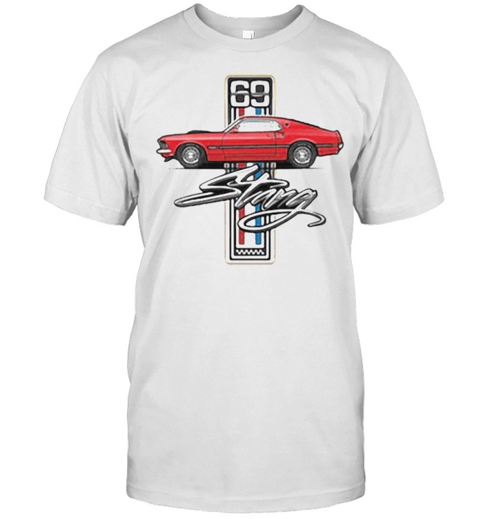 Posche 69 stang shirt Classic Men's T-shirt