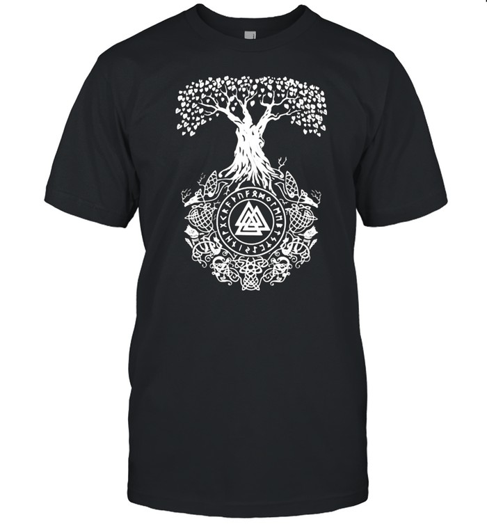 Yggdrasil Tree Viking  Classic Men's T-shirt