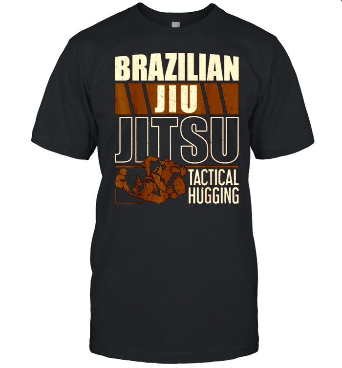 Brazilian Jiu Jitsu Tactical Hugging T- Classic Men's T-shirt