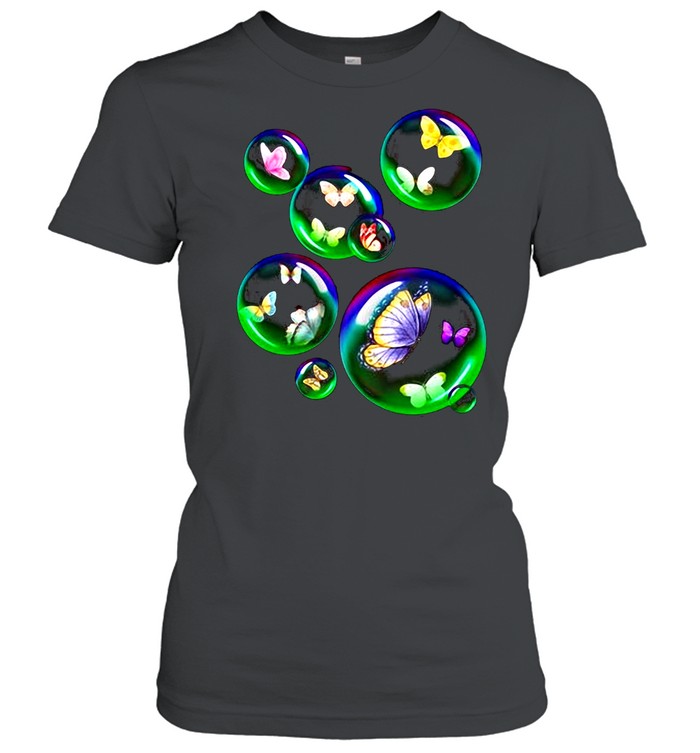 Butterfly Bubble T-shirt Classic Women's T-shirt