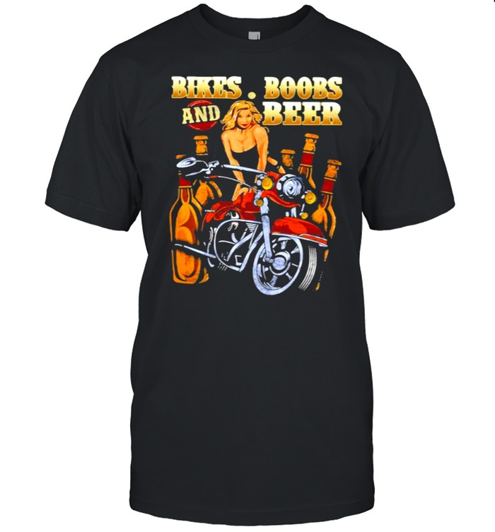 Bikes Boobs And Beer  Classic Men's T-shirt