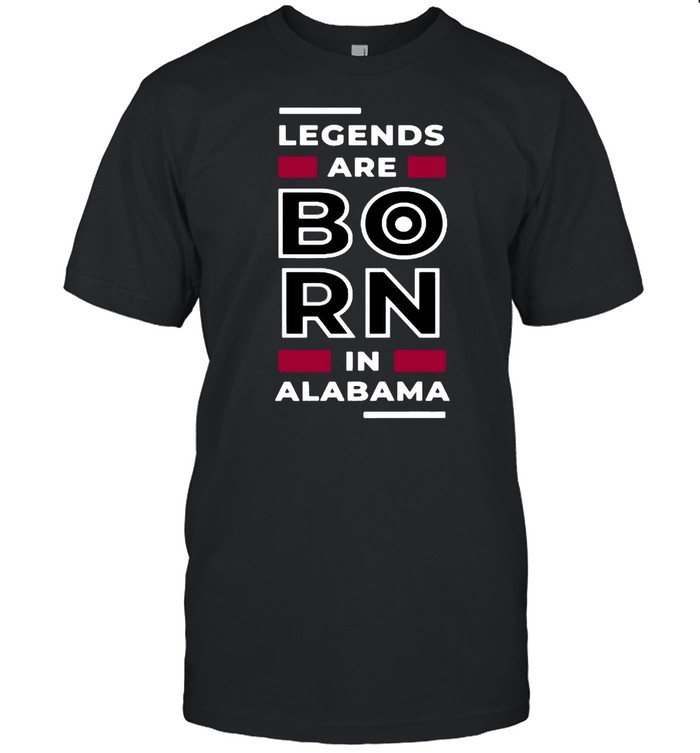 Legends Are Born In Alabama T- Classic Men's T-shirt