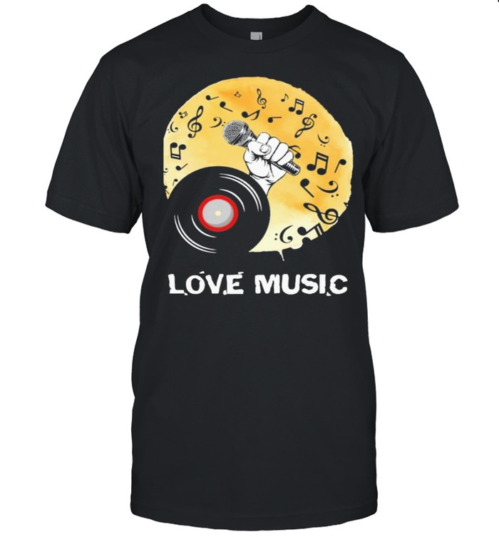 Love Music shirt Classic Men's T-shirt