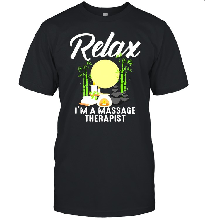 Relax I’m A Massage Therapy T-shirt Classic Men's T-shirt