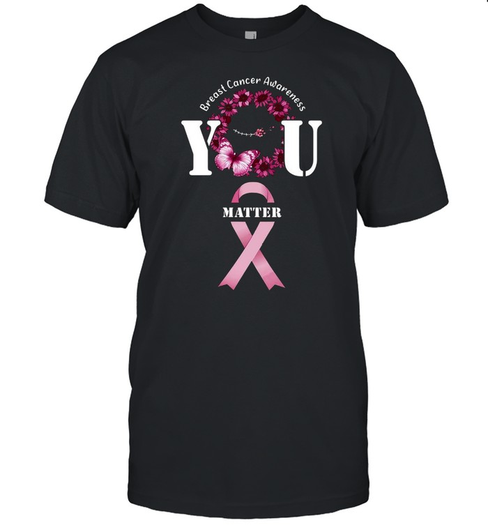 You Matter Breast Cancer Awareness T-shirt Classic Men's T-shirt