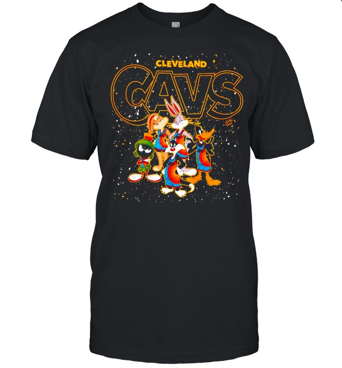 Cleveland Cavaliers Space Jam 2 characters shirt