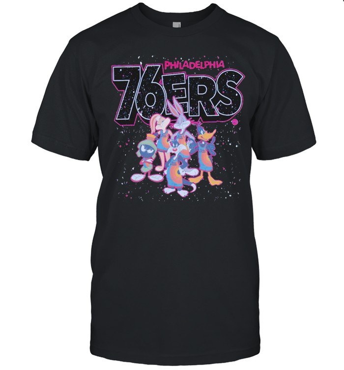 Philadelphia 76ers Space Jam 2 characters shirt Classic Men's T-shirt