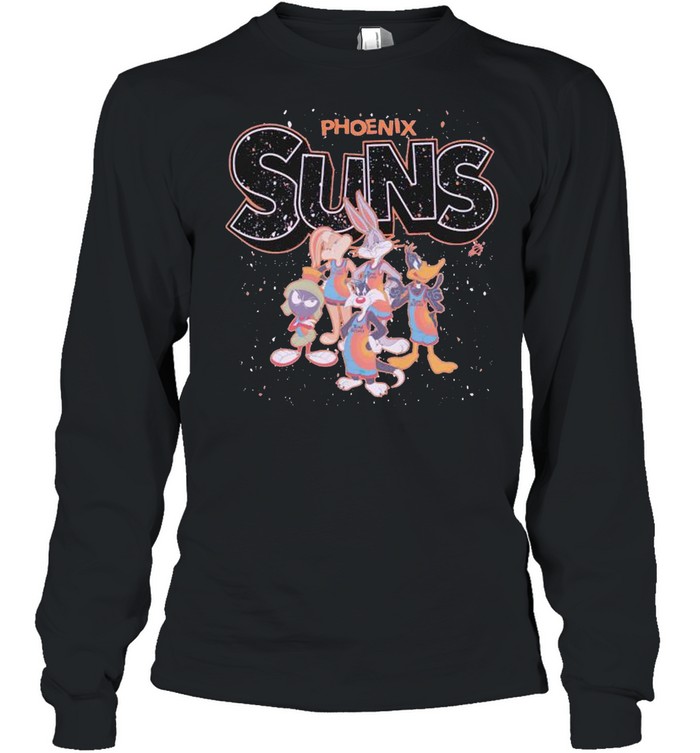 Phoenix Suns Space Jam 2 characters shirt Long Sleeved T-shirt