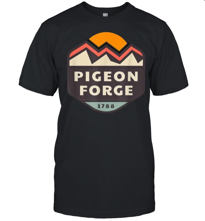 Pigeon Forge Mountains 1788 sunset T-Shirt