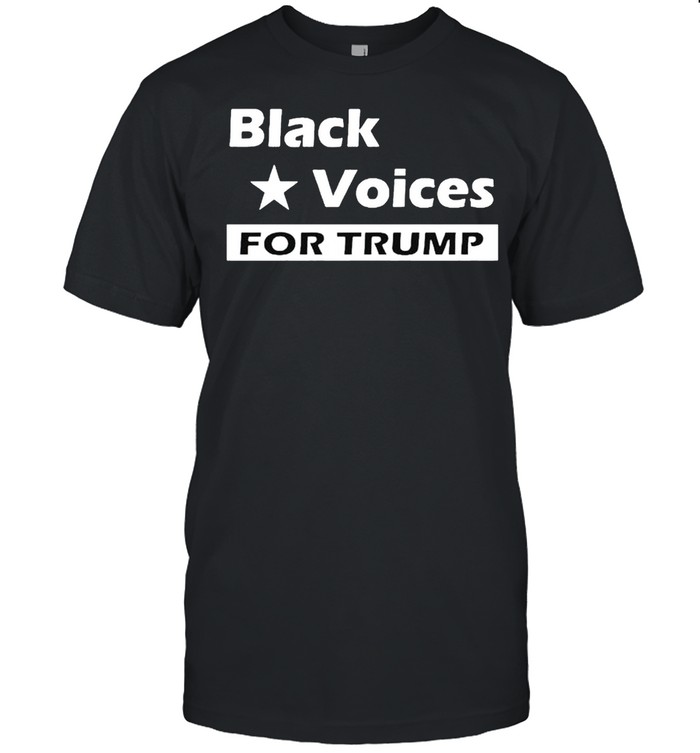 Black voices for Trump shirt Classic Men's T-shirt