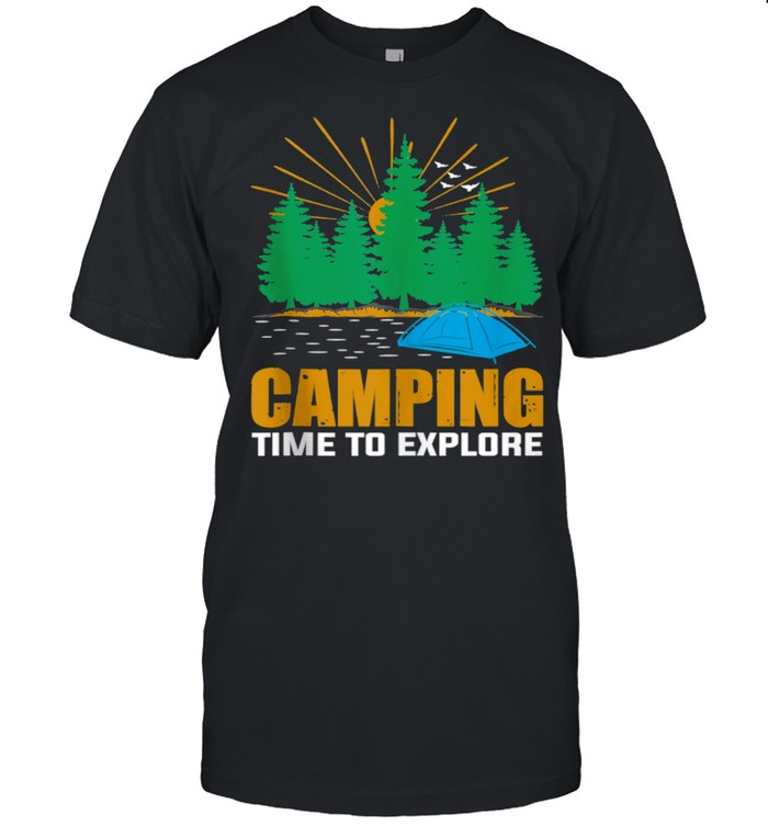 I just need to camping. Cousin Camp 2021 Summer Vacation shirt Classic Men's T-shirt