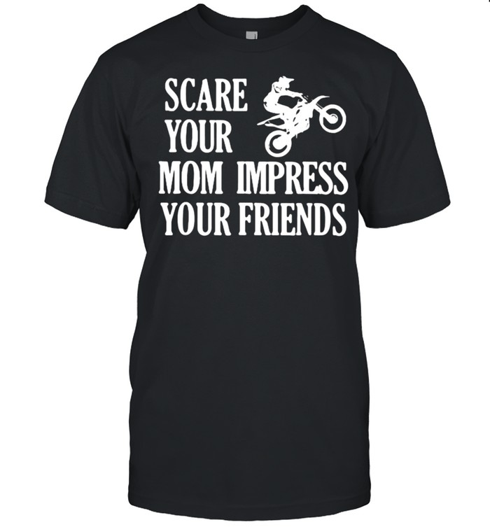 Scare Your Mom Impress Your Friends  Classic Men's T-shirt