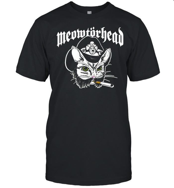 Meowtorhead Kilmeowster Smoking T-shirt