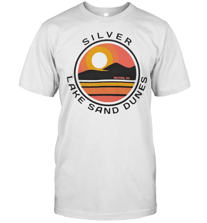 Silver Lake Sand Dunes Vintage Art shirt Classic Men's T-shirt