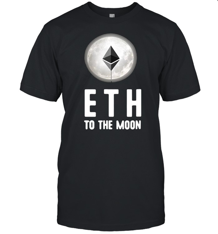 Ethereum Eth To The Moon T-shirt Classic Men's T-shirt