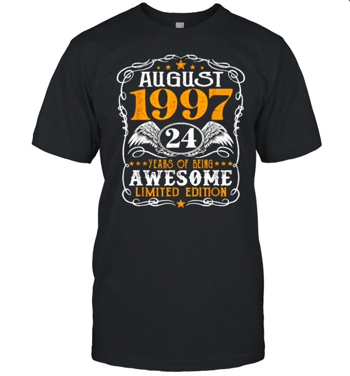 August 1997 Years of being awesome limited edition shirt