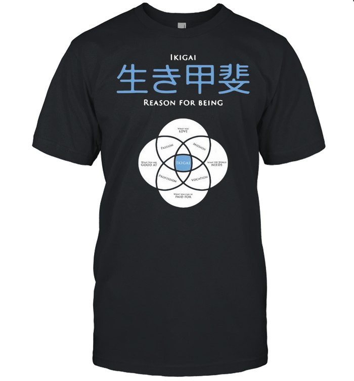 Ikigai Reason For Being Concept Of Ikigai T-shirt Classic Men's T-shirt