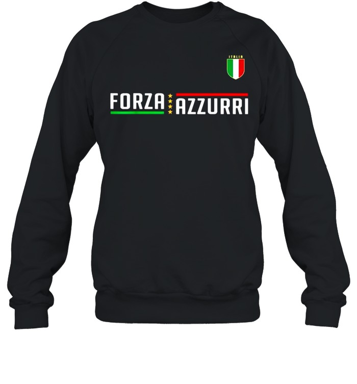Italy Jersey Soccer National Football Forza Azzurri 2021 Unisex Sweatshirt