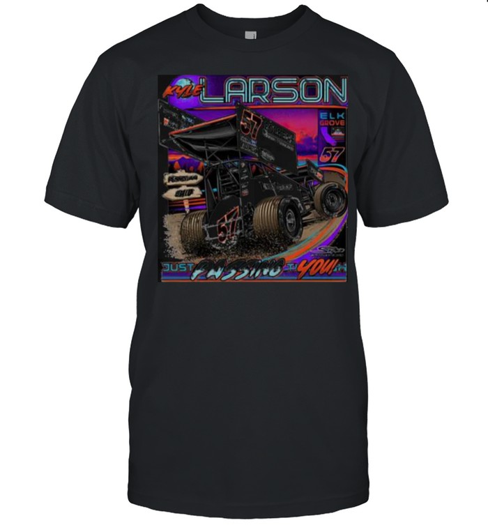 Kyle Lardon Just Passing You Sprint Car  Classic Men's T-shirt