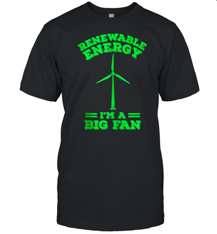 Renewable Energy Wind Power Green New Deal shirt Classic Men's T-shirt