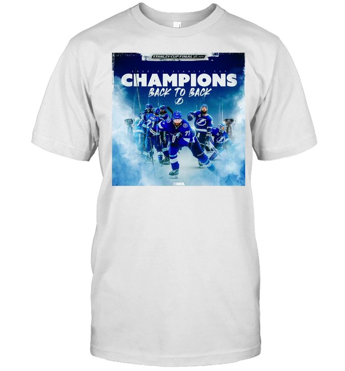 2020 21 Stanley Cup Champions Back To Back Tampa Bay Lightning shirt