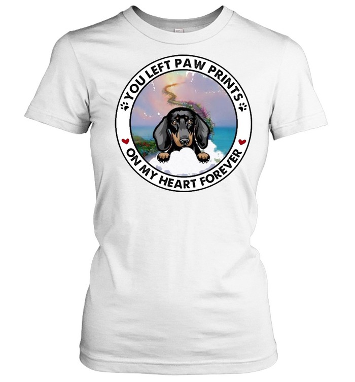 Paw Print Heart Graphic Mens Womens Long Sleeve Dog Cat Print Sweatshirt Shirt 