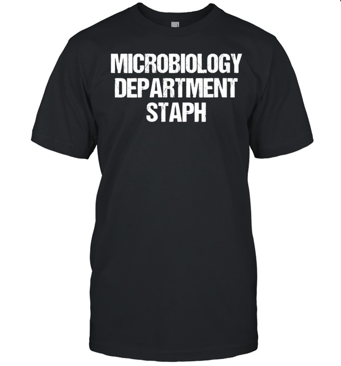 Microbiology Dept Staph Geek Education shirt Classic Men's T-shirt