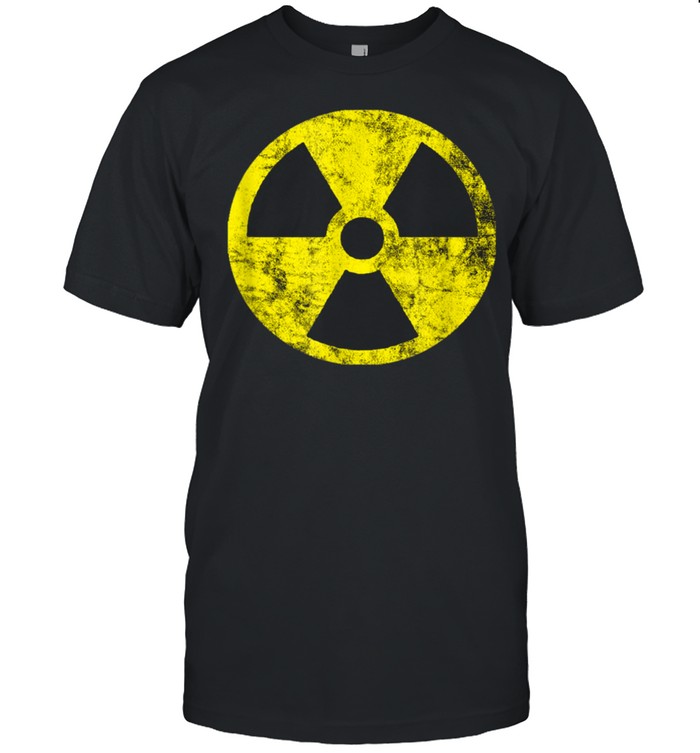 Radioaktivität Symbol Nuklear Atomkraft Röntgen Gefahr shirt