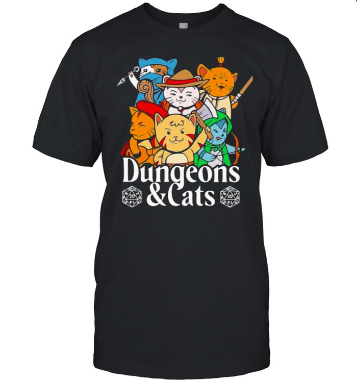 Dungeons And Cats  Classic Men's T-shirt