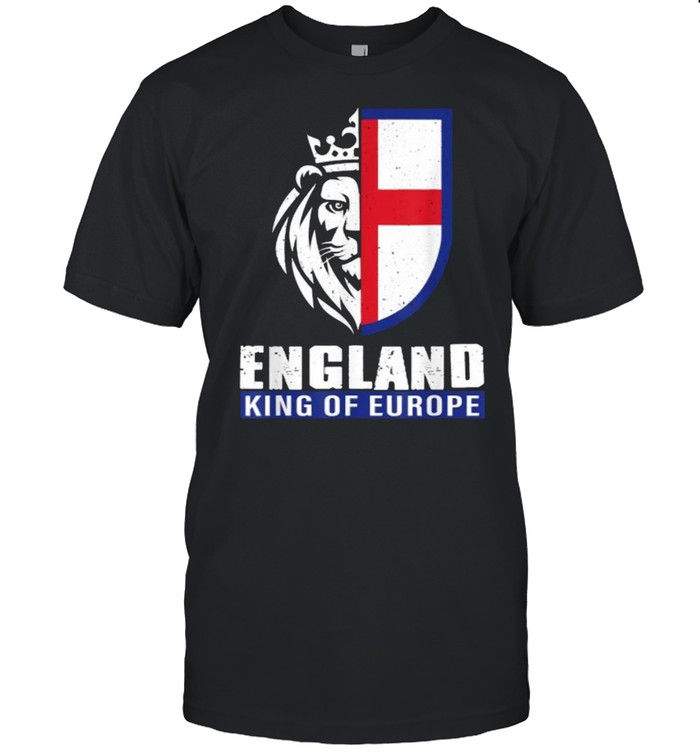 England king of europe soccer lion king shirt