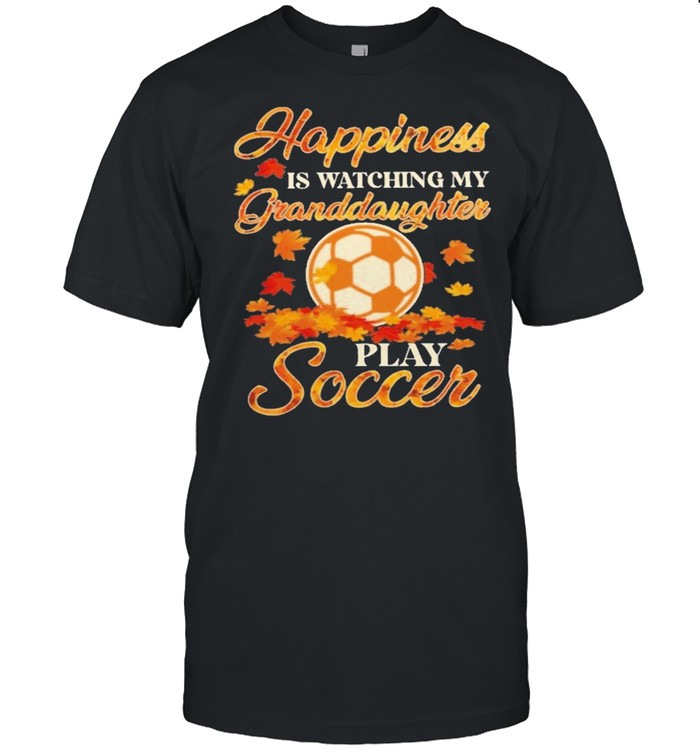 Happiness is watching my granddaughter play soccer shirt Classic Men's T-shirt