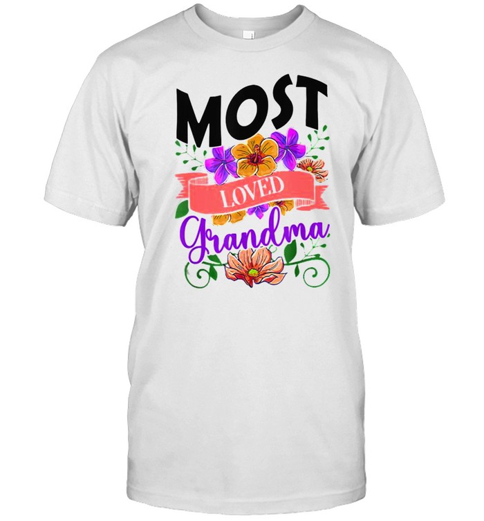 Most Loved Grandma orchid floral Flower T- Classic Men's T-shirt