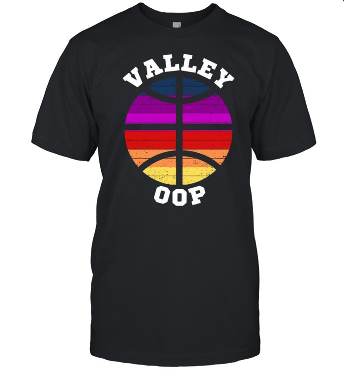 Phoenix Basketball Valley Oop  AZ Arizona Sunset Vintage  Classic Men's T-shirt