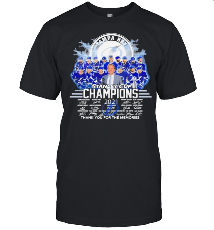 Tampa Bay Lightning Thank You For The Memories Hockey  Classic Men's T-shirt
