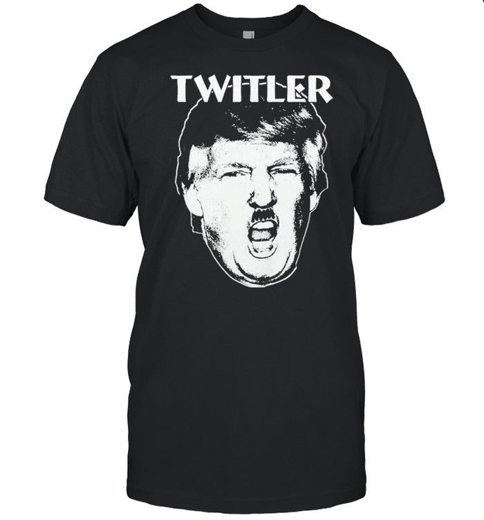 Anti Trump Twitler Nazi Trump Hitler Hitleresque shirt Classic Men's T-shirt