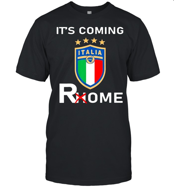 Its Coming Rome Italia Champions Football shirt Classic Men's T-shirt