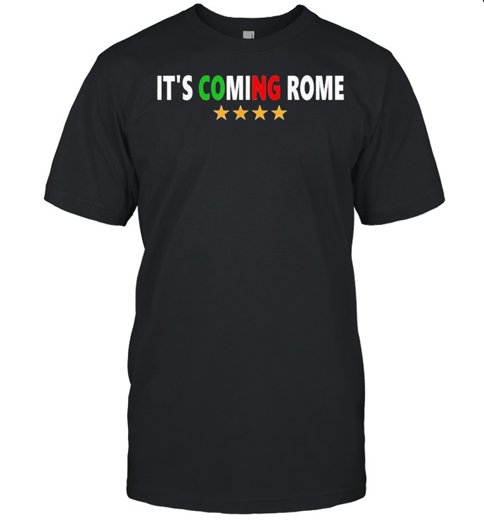 It’s Coming Rome Italy Jersey Soccer 2021 Shirt