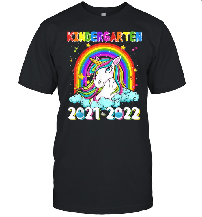 Kindergarten 20212022 Unicorn Rainbow Back To School shirt